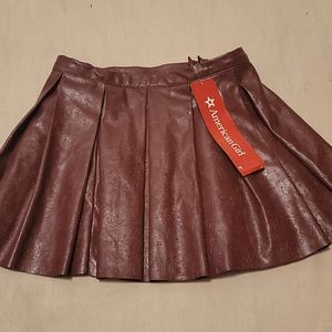 American girl embossed paisley skirt size 8